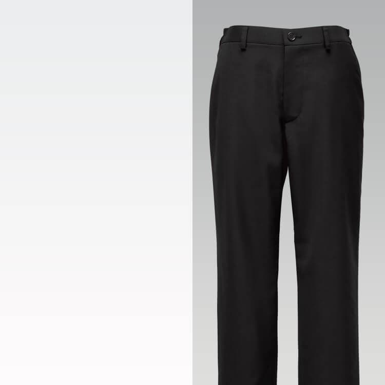 男女兼用・イージーパンツ・ストレッチ・飲食店・ホテル・受付・接客スタッフ制服【e-UNIFORM】