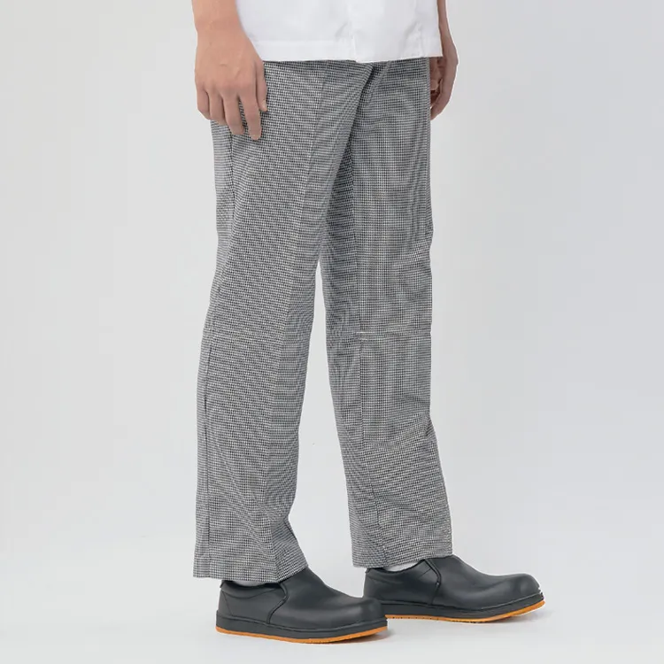 調理用パンツ 裾ネット付き 7-904 コックパンツ 厨房ユニフォーム