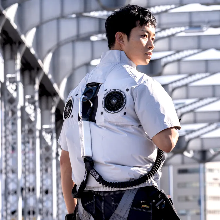 空調服半袖ブルゾン