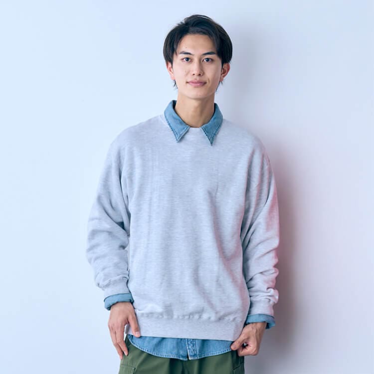 ボンマックス MS2136 10オンス・トレーナー・厚手素材・男女兼用・スウェット・作業服・チームウェア