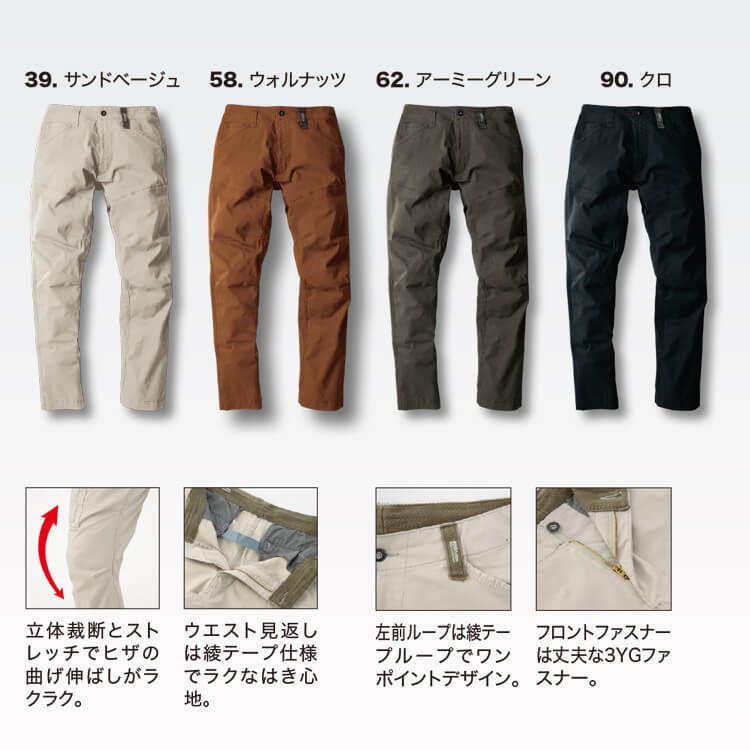 溶接用ズボン夏服