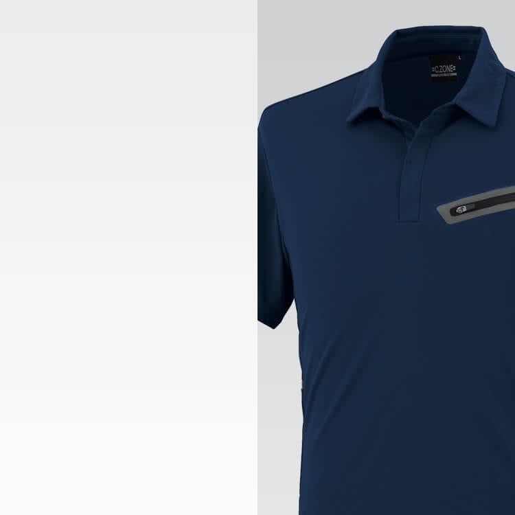 作業ポロシャツ半袖