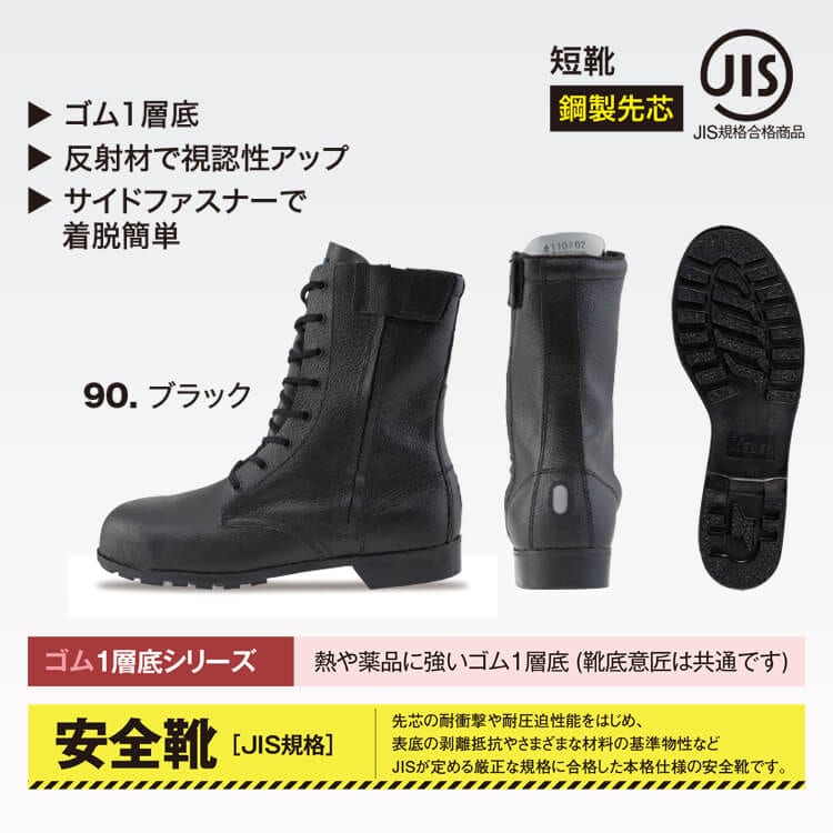 安全靴 耐熱