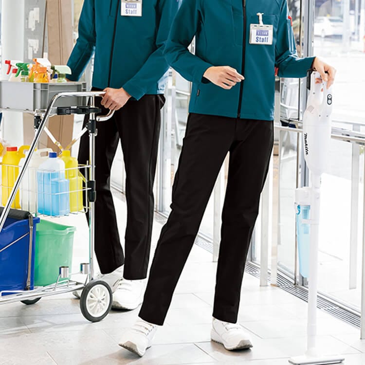 作業着ズボン AZ4220｜ストレッチ＆帯電防止仕様の男女兼用パンツ