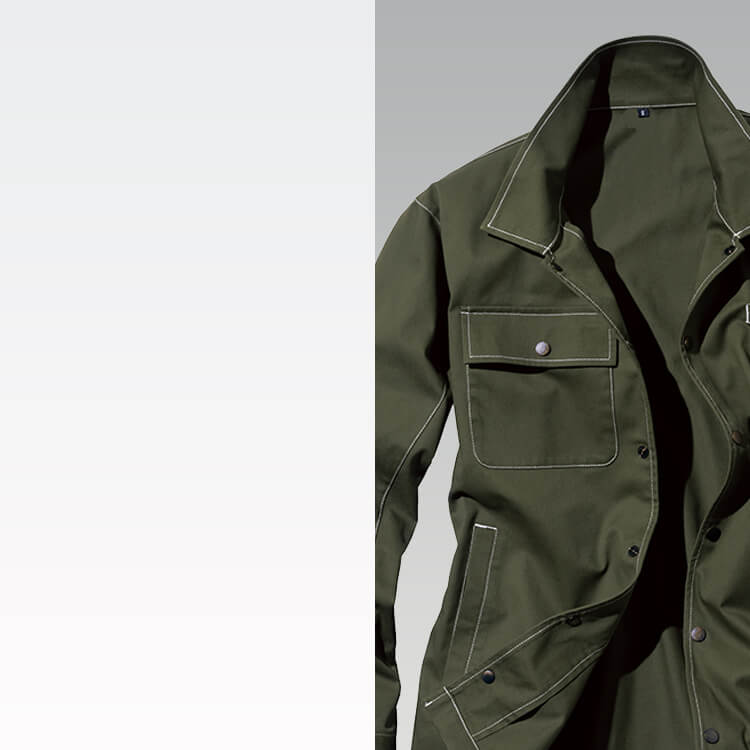 作業服ブルゾン