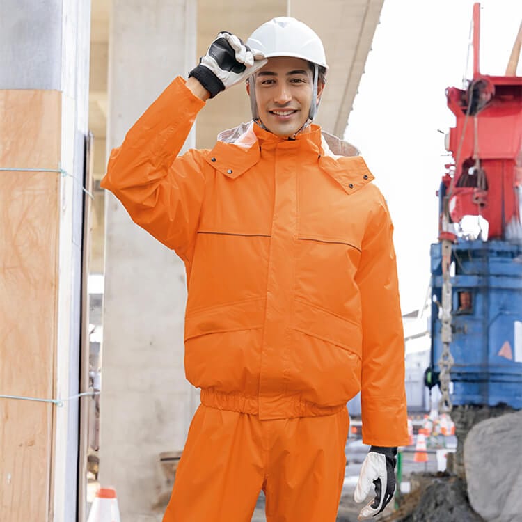 空調服レインスーツ