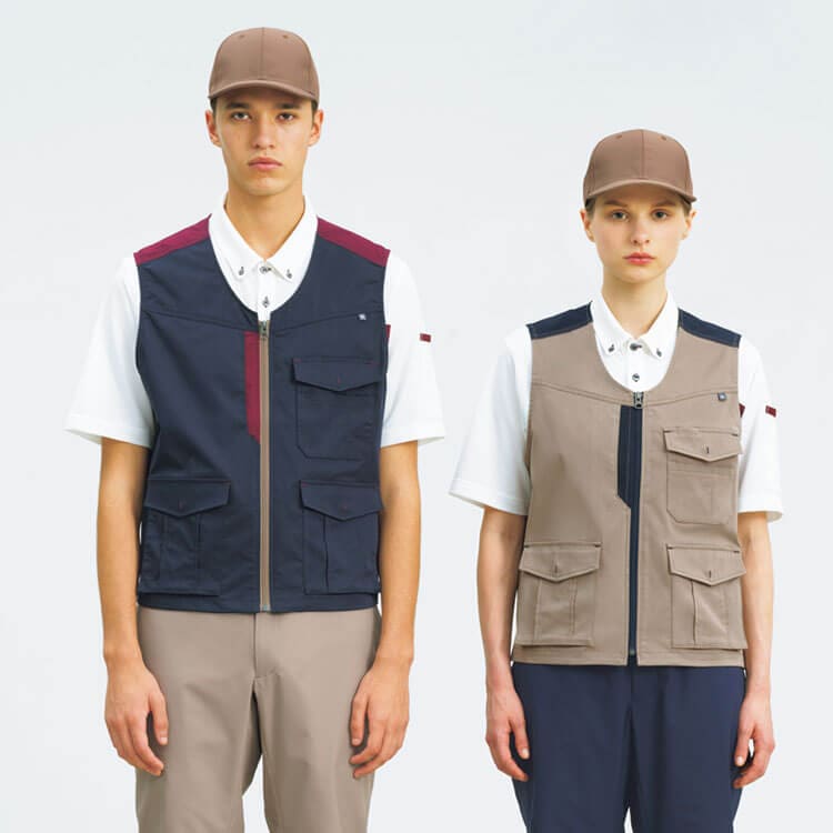 清掃作業着ベスト