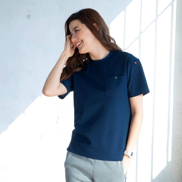 バートル・657・作業服半袖Tシャツ・吸汗速乾・ストレッチ素材・UVカット対応・男女兼用・作業服インナー