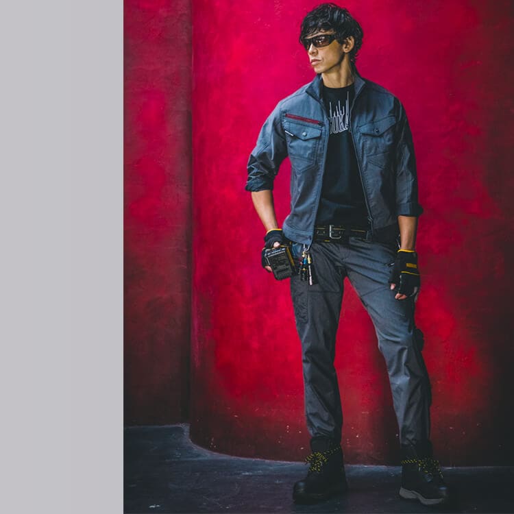 作業服バートルブルゾン