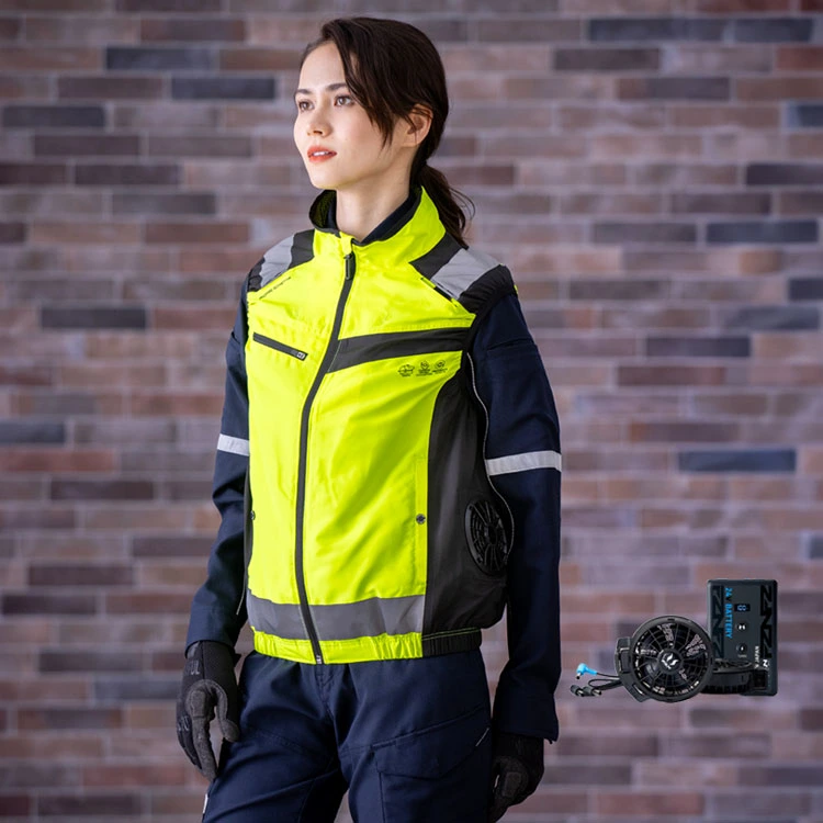 ファン付きベスト｜空調風神服セット・24Vバッテリーファン付き