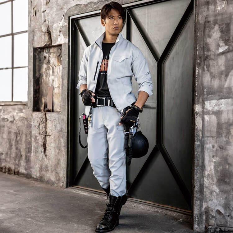 リサイクル作業着カーゴパンツ