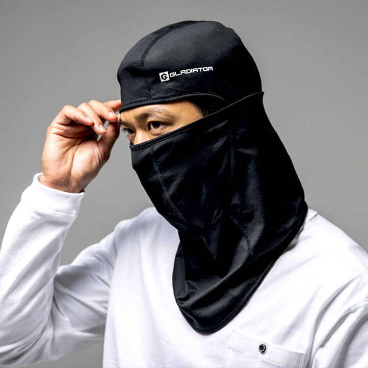 コーコス G1814・バラクラバ・防寒・作業服・男女兼用・フリース素材・頭部防寒アイテム