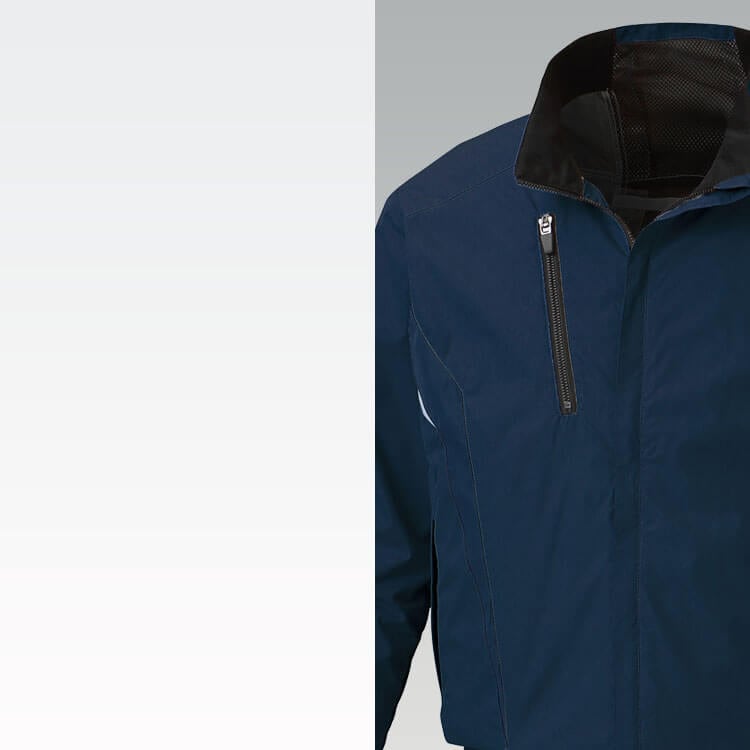 ファン付きブルゾン長袖