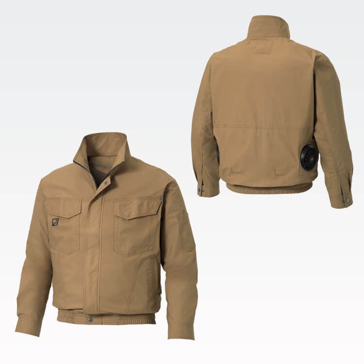 ファン付きウェア 綿100%