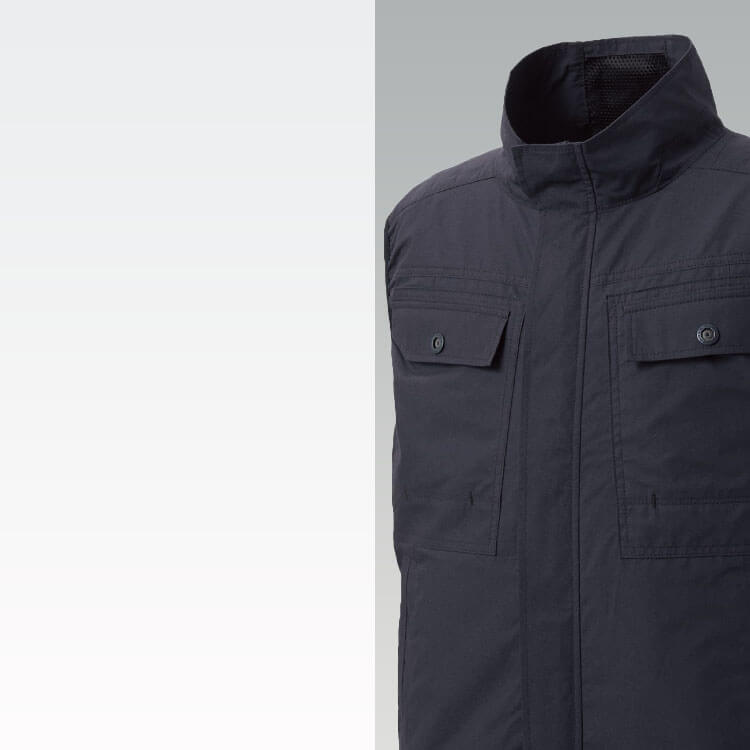 ファン付き作業服溶接用