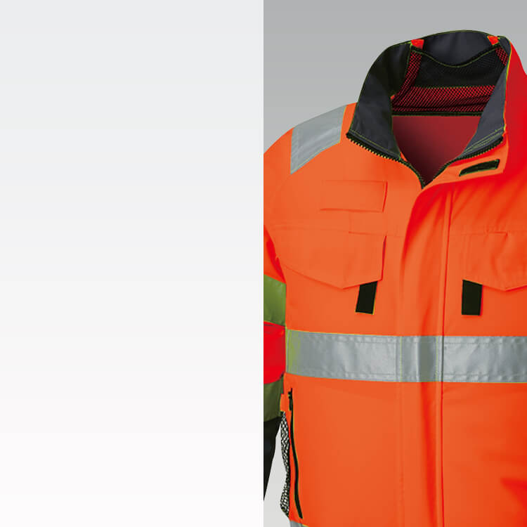 フルハーネス用夏ブルゾン作業着