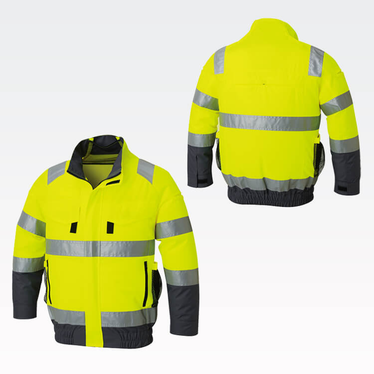 夏用高視認性安全服ブルゾン