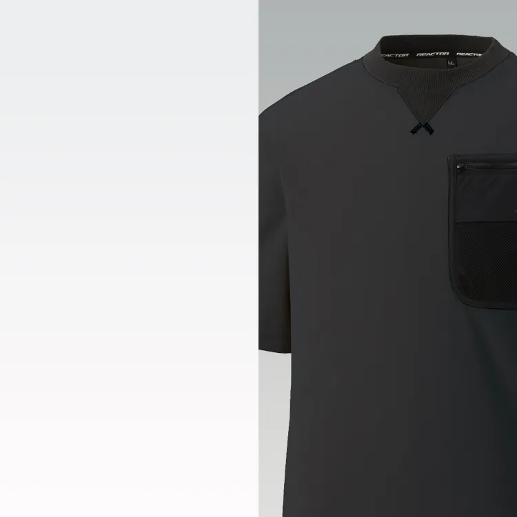 接触冷感とストレッチで動きやすいワークTシャツ 作業着インナー 夏用 作業服 サンエス