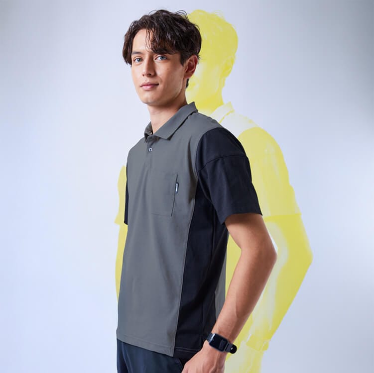 作業服ポロシャツ