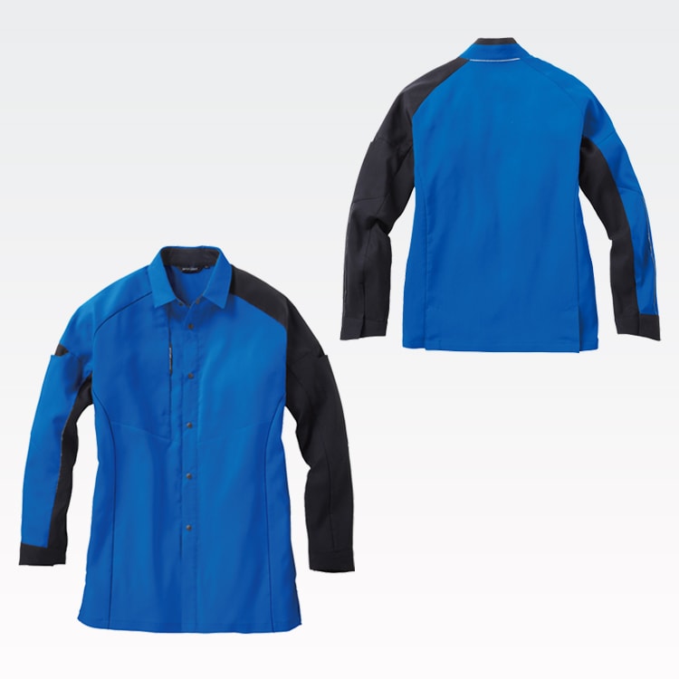 作業着長袖シャツ