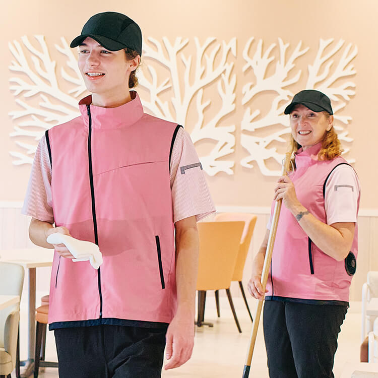 空調服 涼しい作業着ベスト｜7.2Vセット。ストレッチ素材と最軽量級
