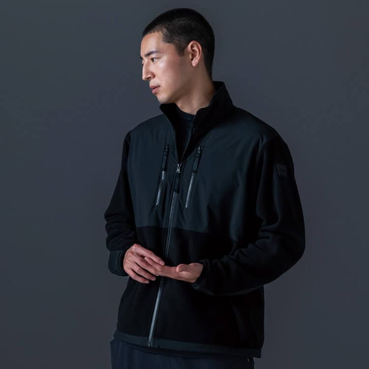 作業服・フリースジャケット・防寒・軽量・おしゃれ・現場作業・ワークウェア