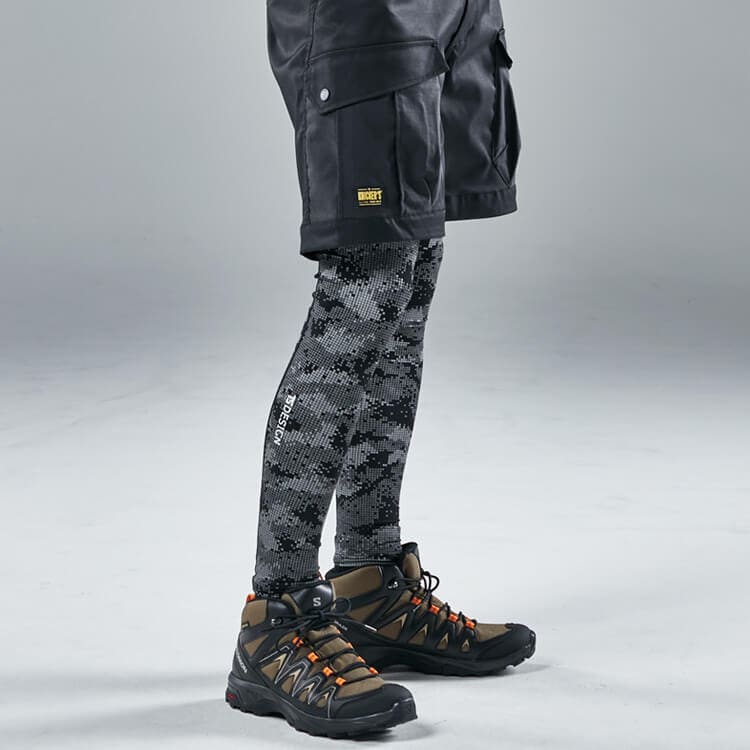 インナーコンプレッション作業着ハーフパンツ用