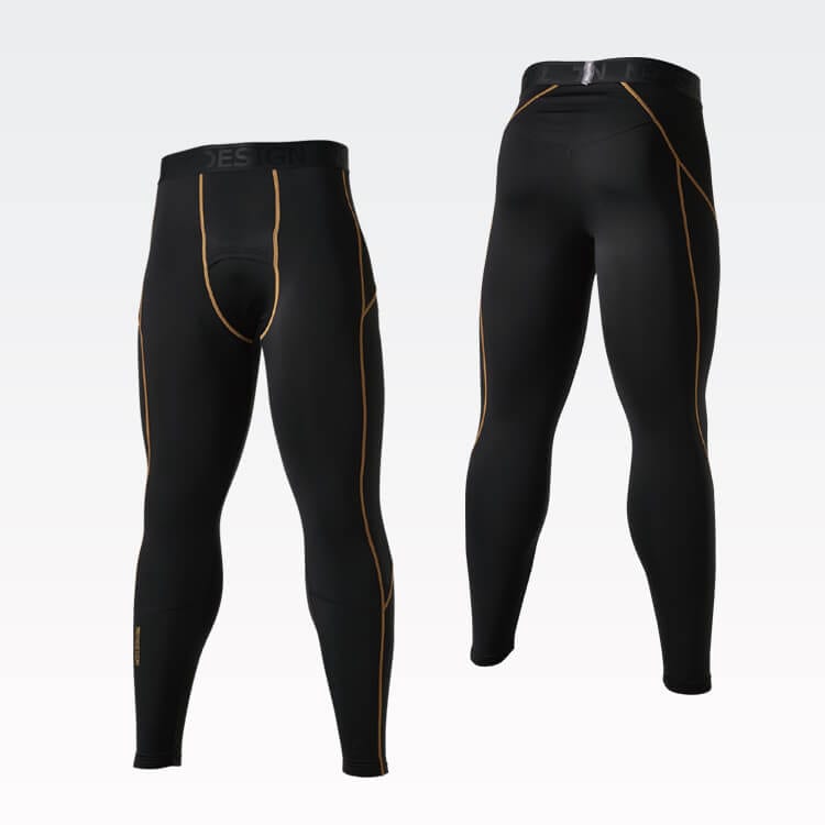 メンズ作業服インナータイツ前開き｜冬用マイクロフリース素材の防寒タイプ