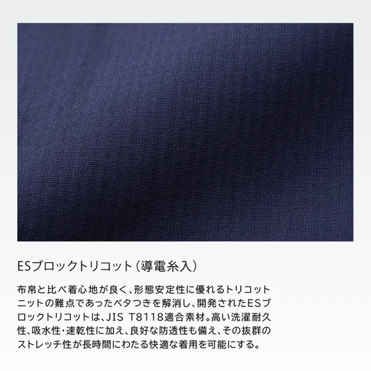 8465は左胸ファスナーポケットと左袖マルチスリーブポケットを備えた収納力の高い作業用ポロシャツ TSデザイン 作業服