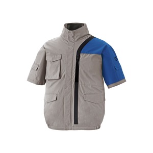 空調風神服 半袖ジャケット LLサイズ2枚セット　1枚新品　空調服 空調風神服 半袖｜背中ファン・ハイバックファン・遮熱素材・熱中症