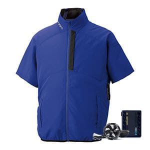 ファン付き作業着 半袖｜空調風神服セット・2026モデル 30Vバッテリー