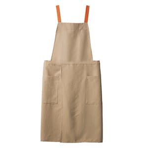 飲食店エプロン｜環境保護染料・おしゃれなカフェ制服・制電素材