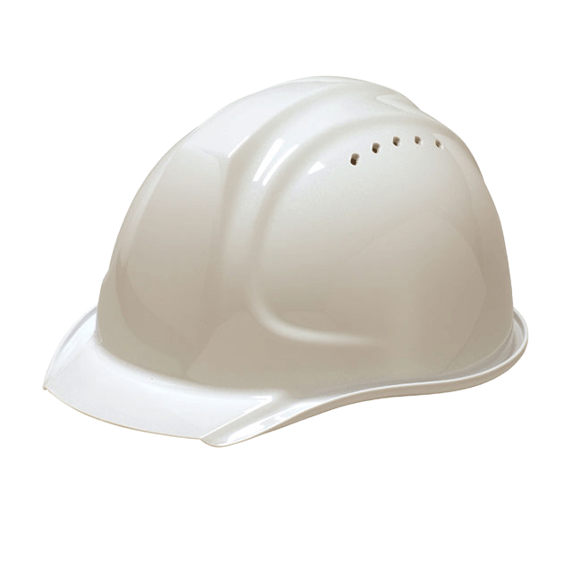 DIC 遮熱ヘルメット SYA-XV型 (通気孔あり) 遮熱ホワイト エアロ