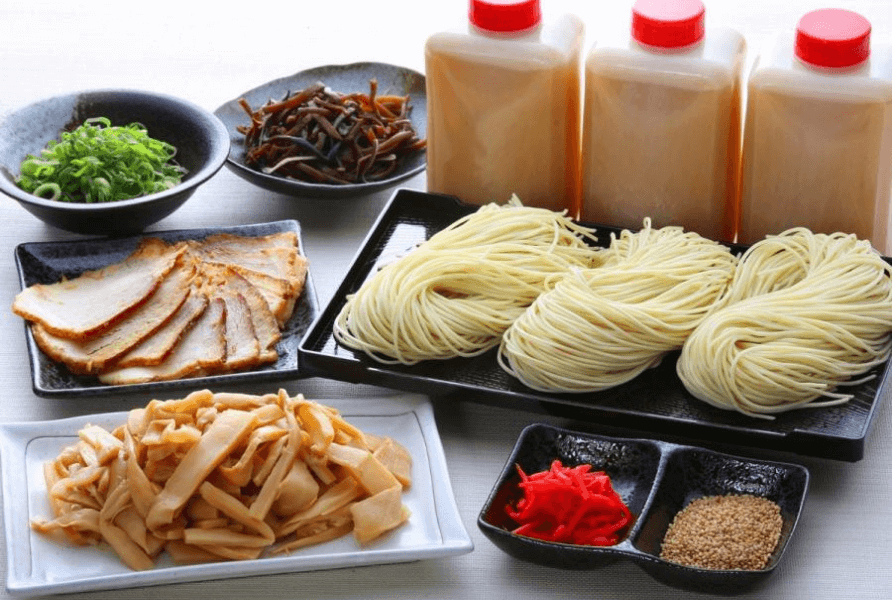 メンマラーメンセット (3人前)の画像