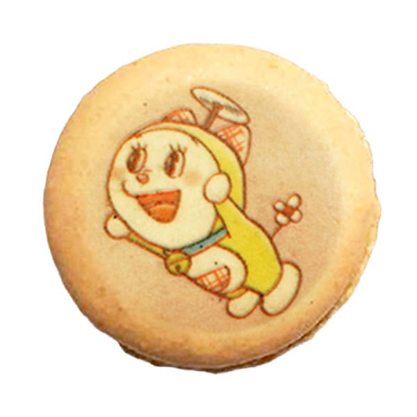 Dorami-chan ドラミちゃんのメロンパン風マカロン