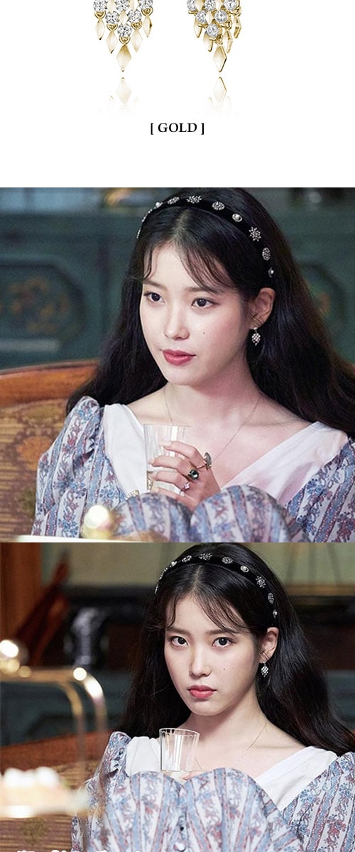 先払いのみ）韓国スターアクセサリー ドラマ 「ホテルデルーナ」 IU