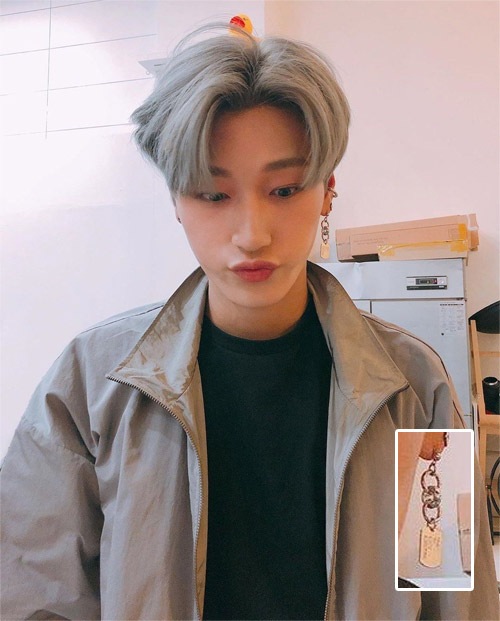 韓国スター アクセサリー Ateez エーティーズ のチェ サンst レノバ ピアシング ピアス イヤリング ばら売り 3種1択 スターアクセサリー その以外の歌手 韓流ショップ