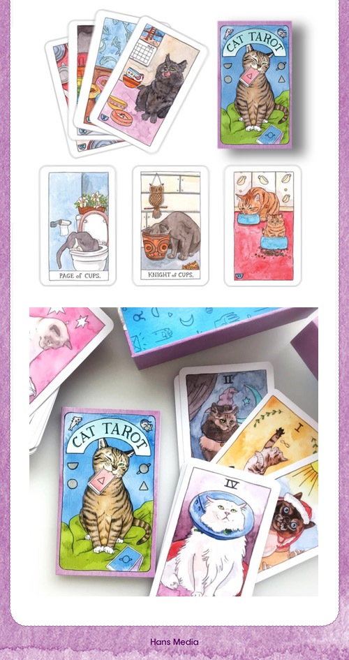 CAT TAROT キャットタロットカード 海外版 ポケット版 | paltabuena.cl