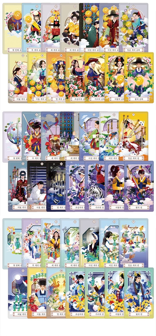 韓国書籍 BANAの韓国タロット 解説集+タロットカードSET | 韓国版本