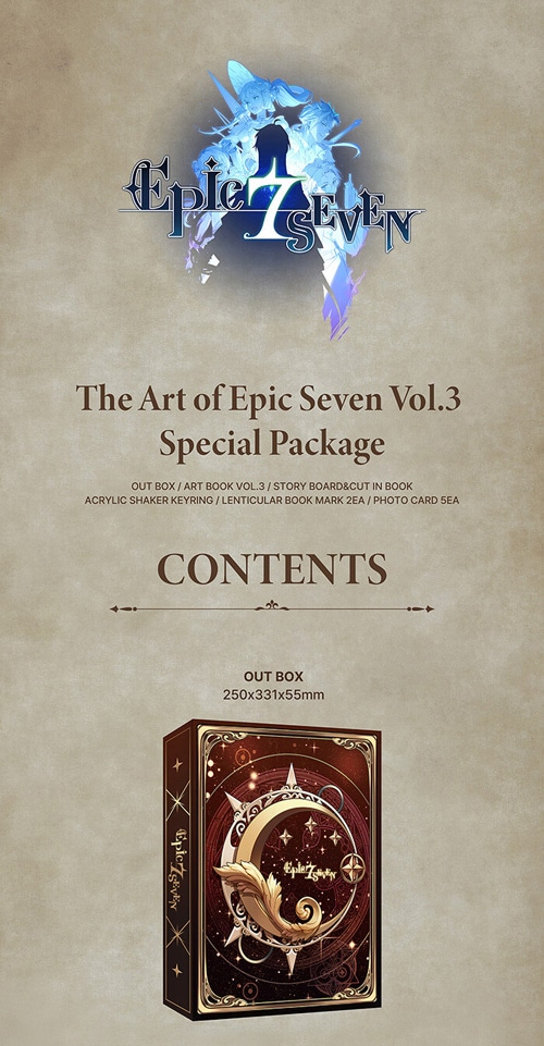 韓国書籍 Epic Seven -エピックセブン- ART BOOK VOL.3 スペシャル