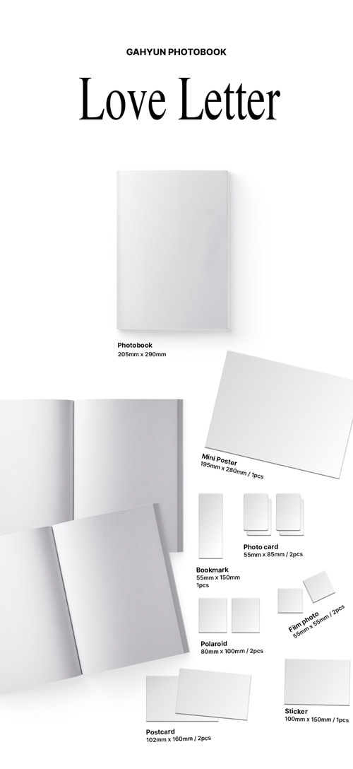 韓国スター写真集 DREAMCATCHERのガヒョン PHOTOBOOK [Love Letter