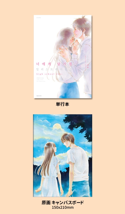 【初版・帯付き】君に届け イラストレーションズ high school days 君に届け イラストレーションズ high school days (愛蔵版