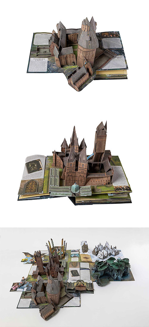 ハリーポーター　Pop-up Guide to Hogwarts 英語版