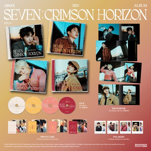 韓国音楽 AB6IX (エービーシックス) - 3集 「SEVEN : CRIMSON HORIZON