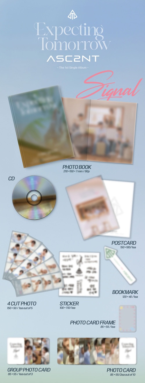 韓国音楽 ASC2NT (アセント) - 1stシングルアルバム 「Expecting