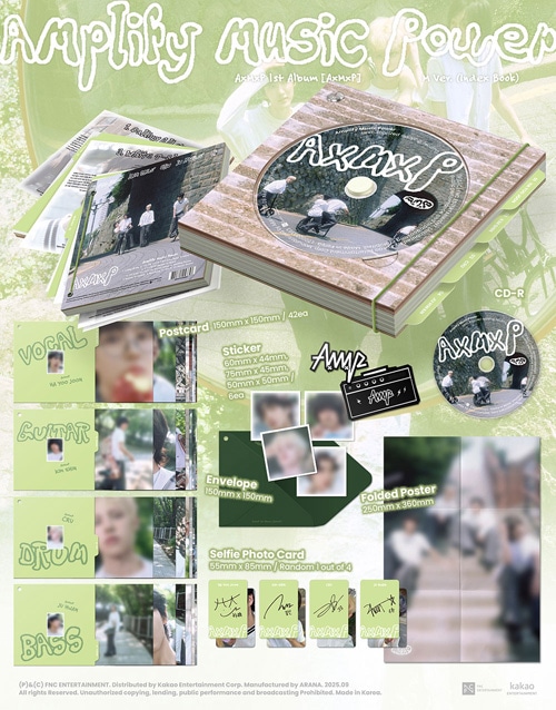 ★非売品◆直筆サインCD◆AxMxP◆1stフルアルバム◆韓国 韓国音楽 AxMxP - 1集 「AxMxP」 M Ver. | CD 男性アーティスト,A | K