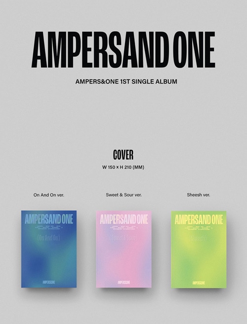 3種セット] 韓国音楽 AMPERS＆ONE (アンパサンドワン) - AMPERSAND ONE 