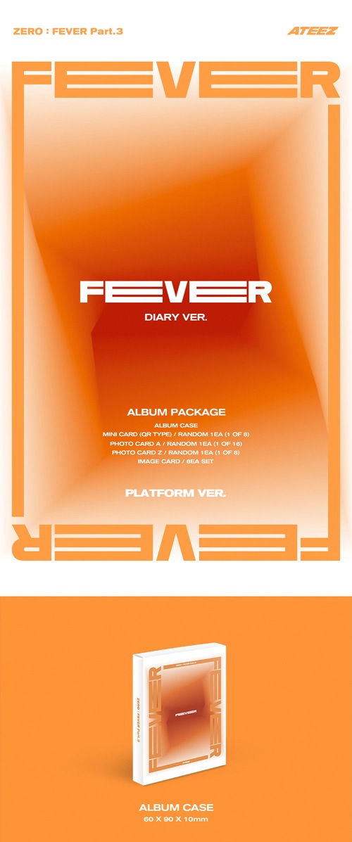 韓国音楽 ATEEZ (エイティーズ) - 7th ミニアルバム 「ZERO : FEVER