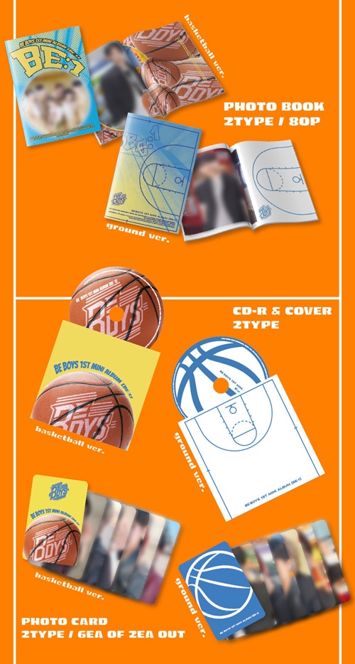 韓国音楽 BE BOYS (ビーボーイズ) - 1st ミニアルバム 「BE:1