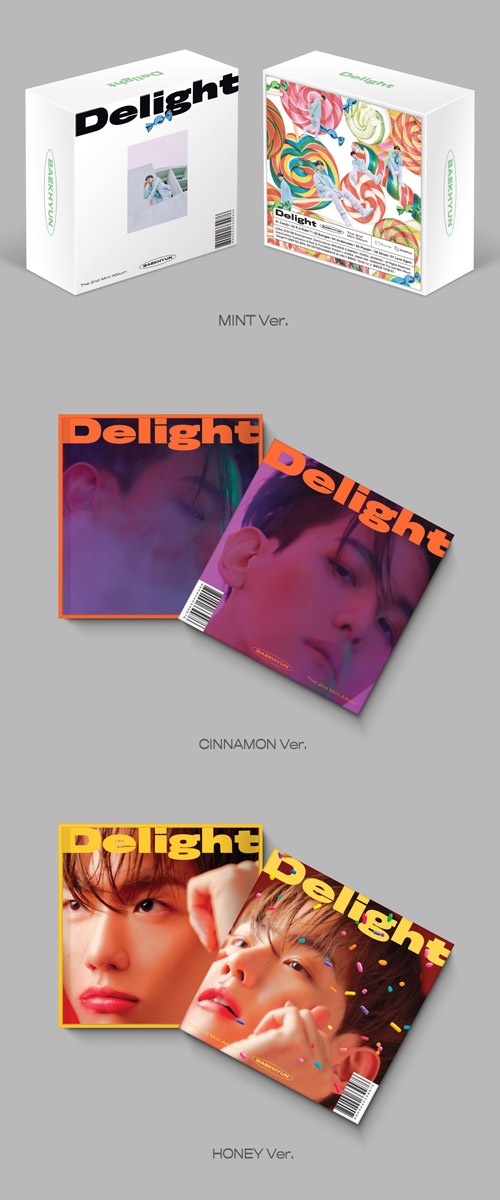 韓国音楽 EXOのベクヒョン - Delight [KiT Ver.] (バージョン選択 
